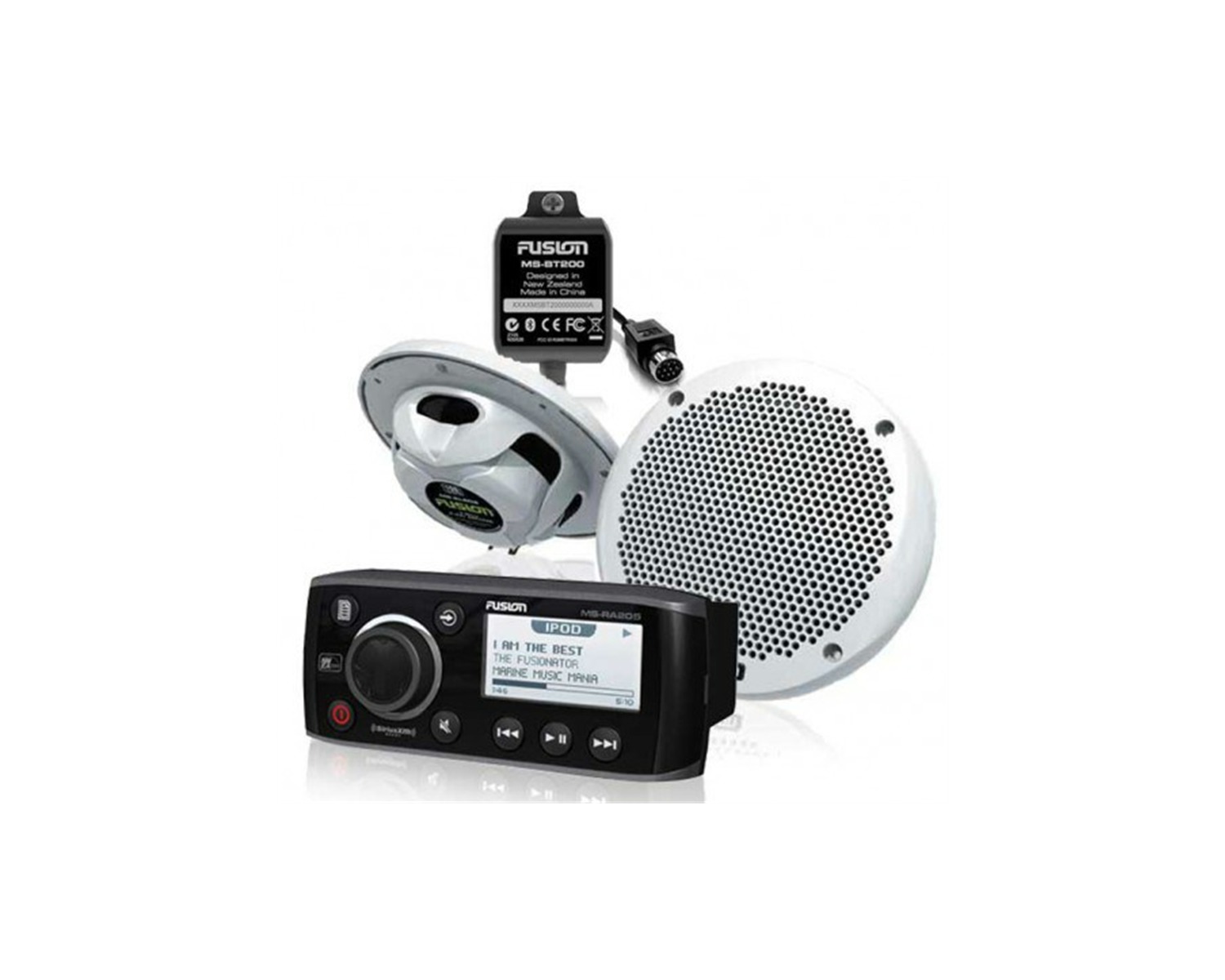 pack fusion ra 205 enceintes 6 slim bluetooth radio