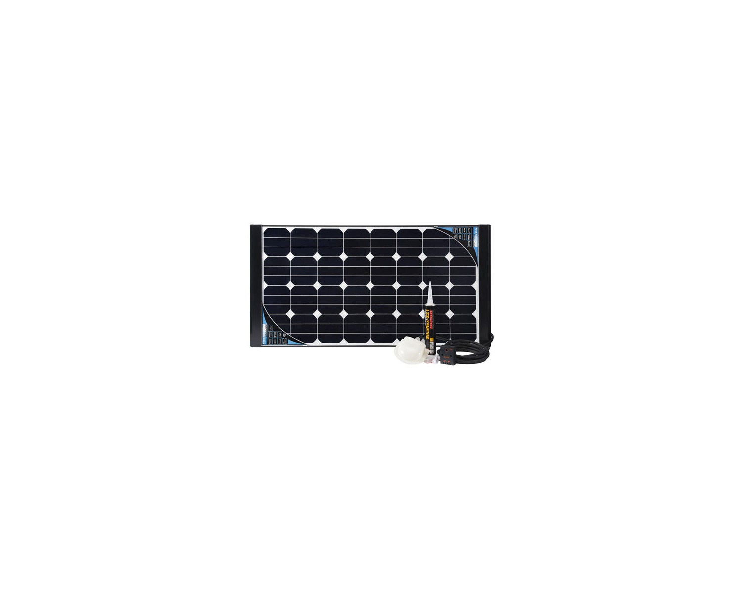 panneau solaire black cristal 100w