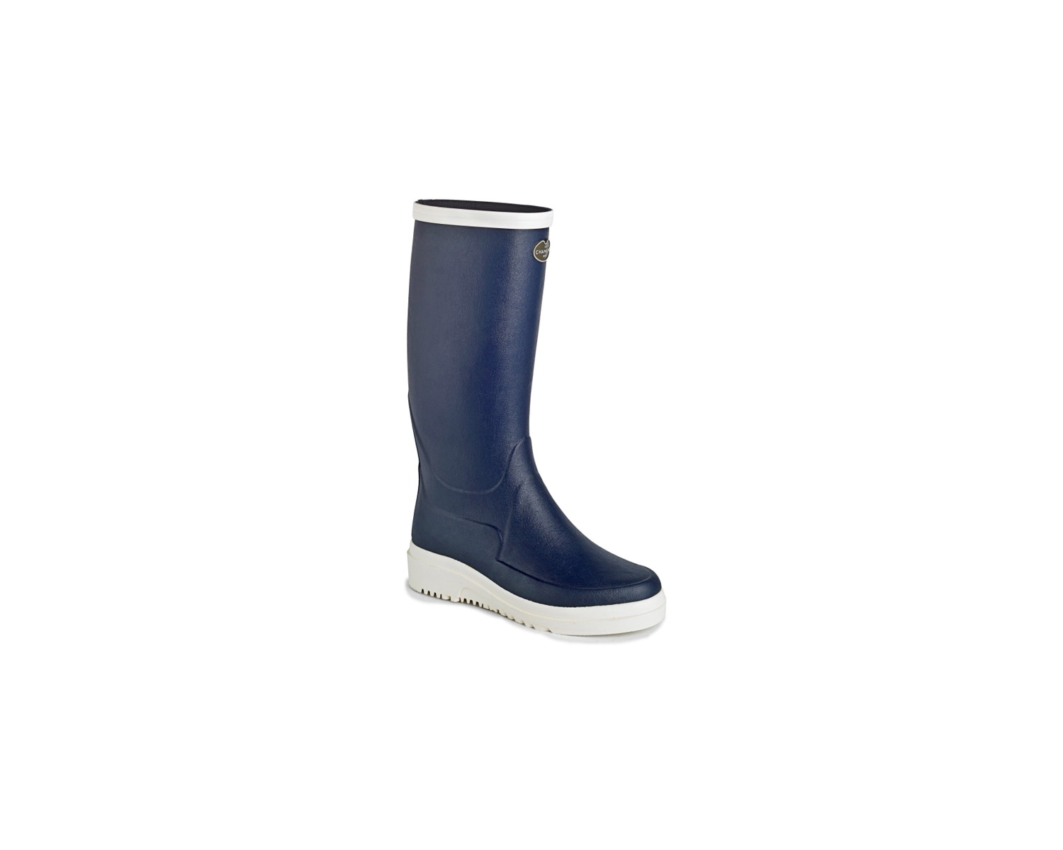 botte chameau marine