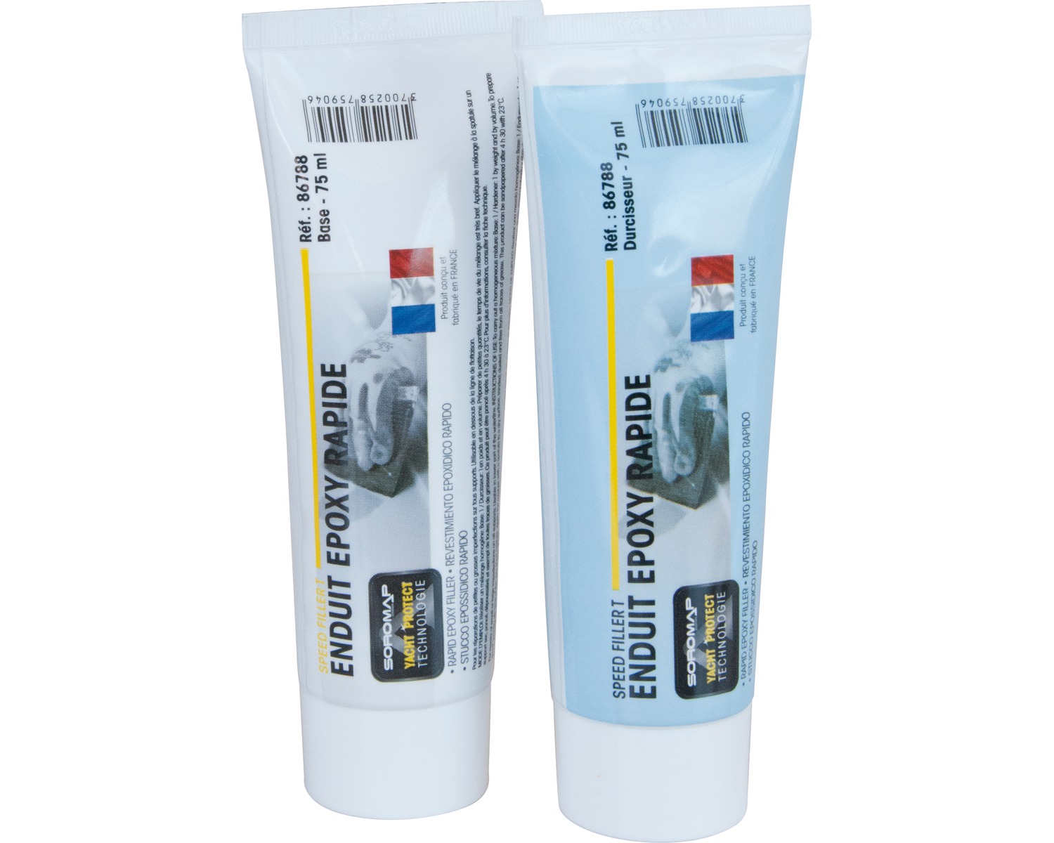 SOROMAP SPEED 1P1 MASTIC EPOXY 150ML - Colle et mastic - BigShip  Accastillage - Accessoires pour bateaux