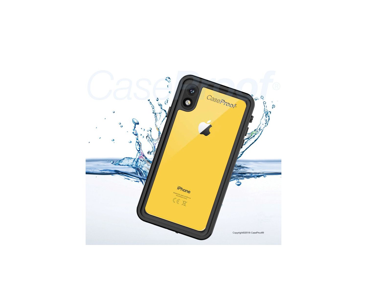 coque iphone xr flottante