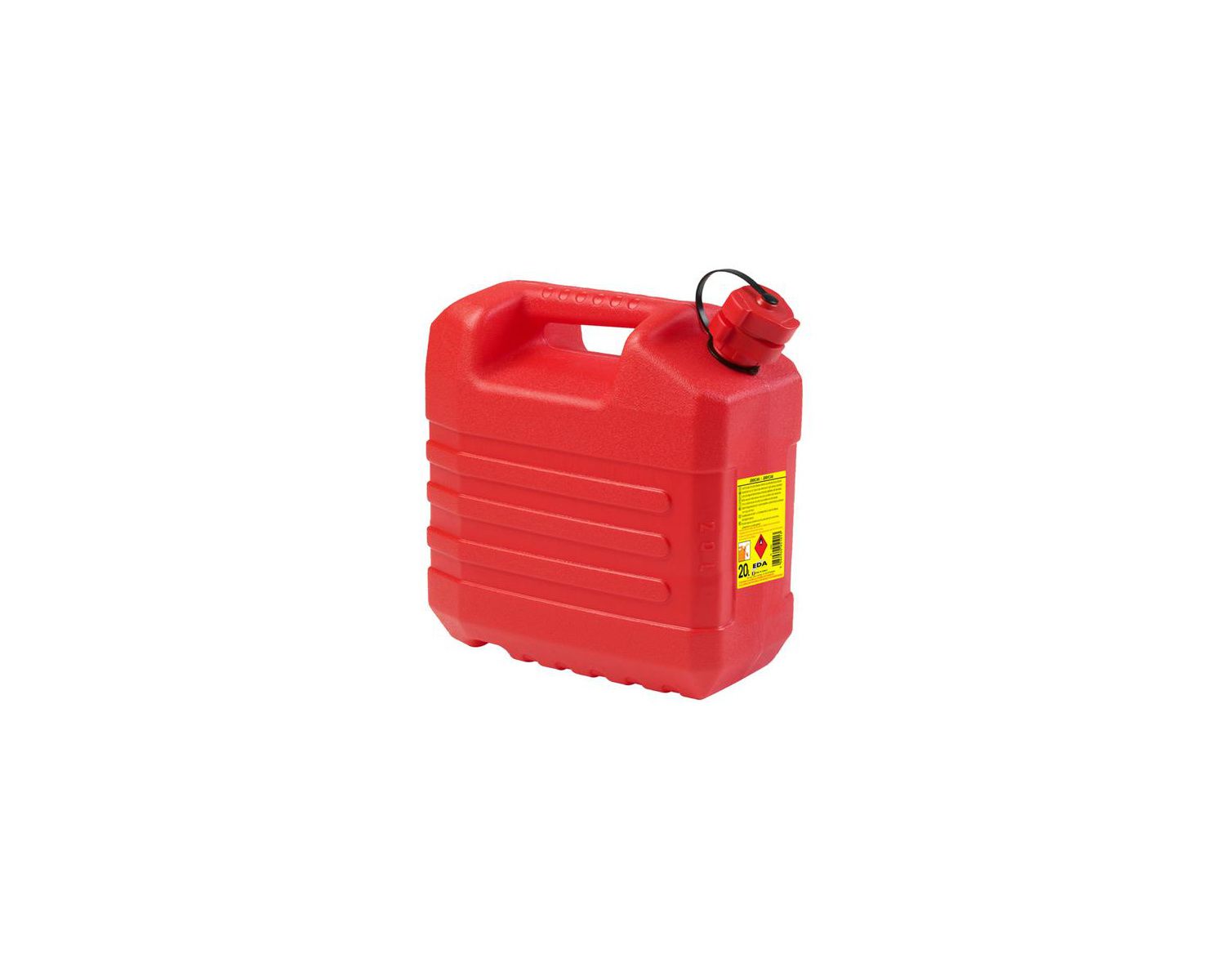 Jerrican carburant plastique 20L