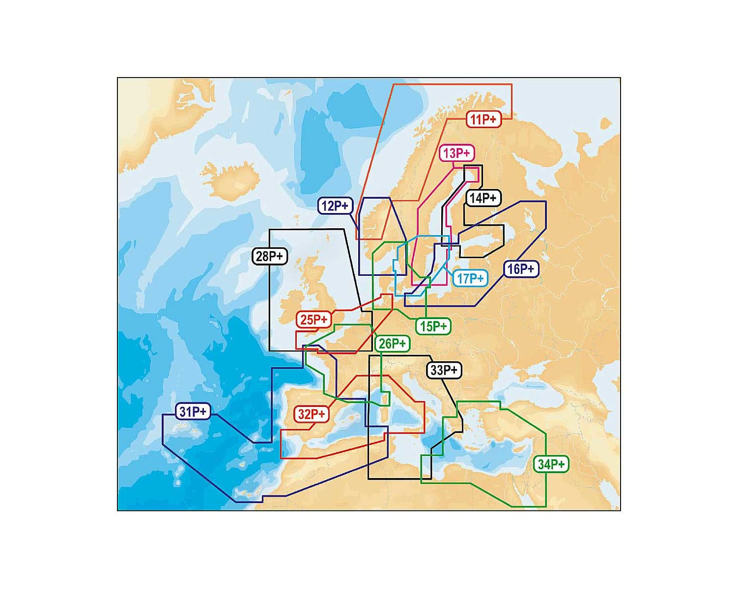 Navionics Carte Platinum Norvege Nord Ouest 11p Navionics Bigship Accastillage Accessoires Pour Bateaux