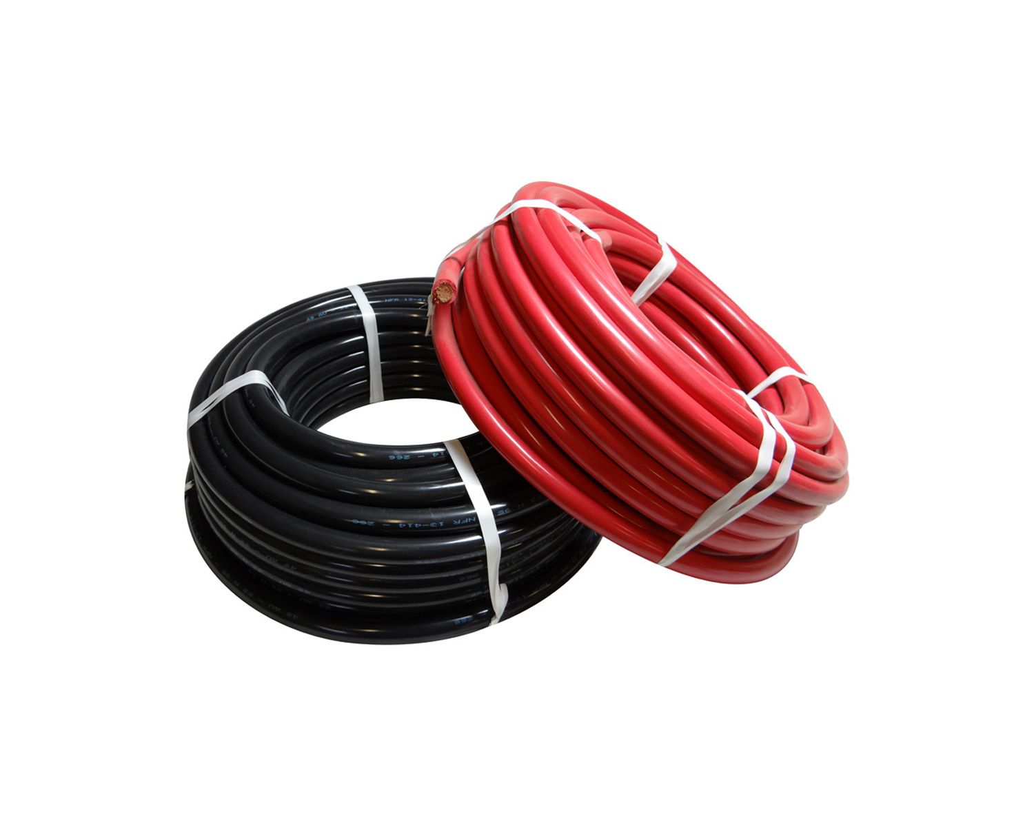 5 m Cable souple rouge 10mm2 multibrin pour cablage des systèmes