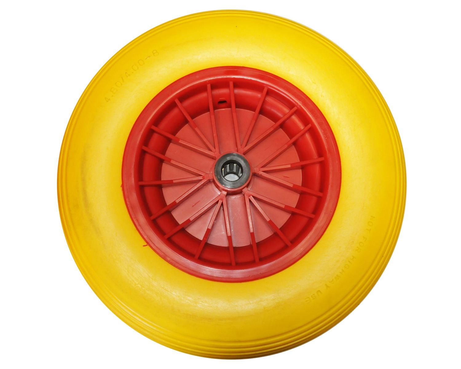 Roue Increvable corps rouge Ø 400 al 25, 150kg - Chariot/ Mise à l'eau -  BigShip Accastillage - Accessoires pour bateaux