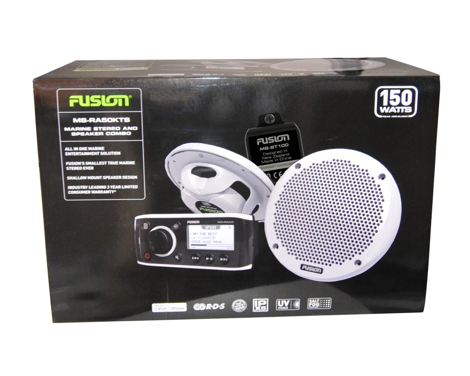 pack fusion ra 205 enceintes 6 slim bluetooth radio