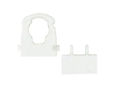 JOHN GUEST Collier blanc pour tube Ø15mm les 2