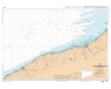 SHOM 7417 à plat Abords Fécamp et Dieppe - Cap d'Antifer a D
