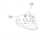 LOFRANS Socle n.248 pour guindeau X0