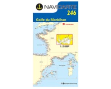 NAVICARTE Carte n°246 Golfe du Morbihan