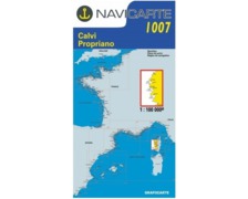 NAVICARTE Carte n° 1007 Calvi-Propriano