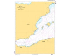 SHOM 7015 à plat De Gibraltar aux îles Baléares