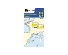 NAVICARTE Carte double n°536 n° 537,St Cast, St Quay, Plouma