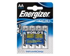 ENERGIZER Piles Lithium FR6 AA 1,5V x 4 (lot de 4)