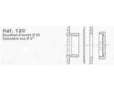 NAUTA Bouchon d'accès Ø 50mm