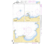 SHOM L6980 Abords de l'Ile Rousse