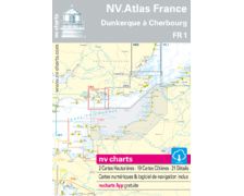 NV Charts Atlas de Dunkerque à Cherbourg FR1