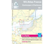 NV Charts Atlas de Dunkerque à Cherbourg FR1