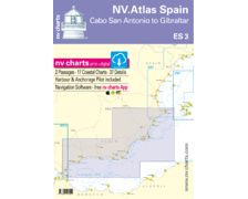 NV Charts Atlas Espagne Cabo San Antonio to Gibraltar ES3