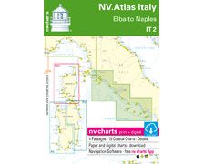 NV Charts Atlas Italie De Elba à Naples It2