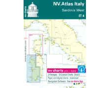 NV Charts Atlas Italie Ouest de la Sardaigne IT 4