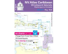 NV Charts Atlas Martinique à Grenade 12.3