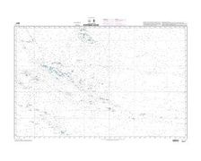 SHOM 6607 à plat Polynésie Sud Est