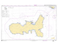 SHOM 7177 à plat Ile d'Elbe