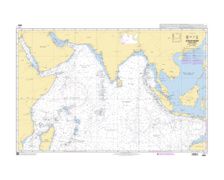 SHOM L6884 Océan Indien - Partie Nord