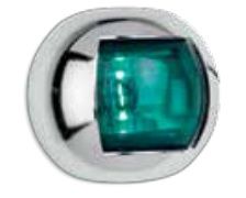 TREM Orsa LED feu de tribord vert inox (112,5°)