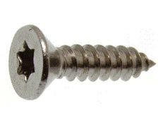 BIGSHIP Vis tole Torx tête fraisée 5,5X38 INOX A4 - les 4
