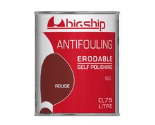 BIGSHIP Antifouling erodable rouge 0,75L