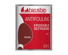 BIGSHIP Antifouling erodable rouge 2,5L