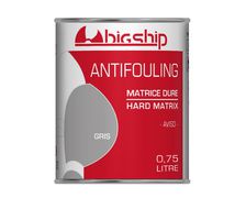 BIGSHIP Antifouling matrice dure Gris 0,75L
