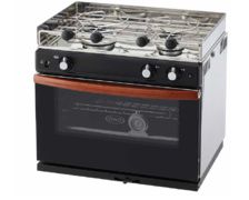 ENO Gascogne four inox - 2 feux et grill