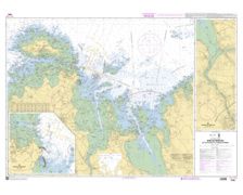 SHOM à plat 7095 Baie de Morlaix - de l'île de Batz à la Poi