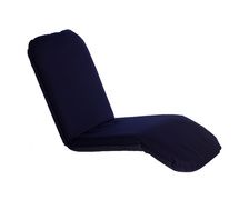 COMFORT SEAT Chaise longue inclinable 3 parties bleu navy