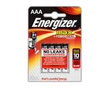 ENERGIZER Max Piles LR03 AAA, blister de 4