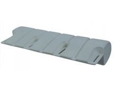 PLASTIMO BUMPER A RAINURES 900 X 300 GRIS