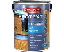 OWATROL Saturateur Protext acajou brûlé 1L