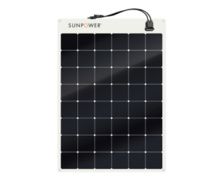SUNPOWER Panneau solaire semi-flexible Back contact 170W