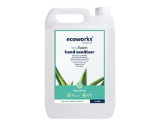 ECOWORKS Mousse désinfectante pour les mains 5L