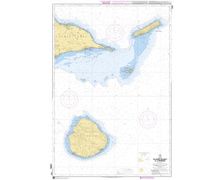 SHOM 7208 à plat de Marie-Galante à la Désirade