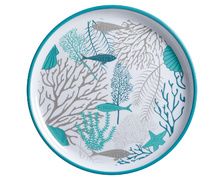 MARINE BUSINESS ASSIETTES PLATE COASTAL (X6)