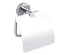 TESA Smooz dérouleur papier toilette avec couvercle chromé