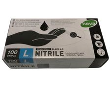 HEVA Gants nitrile taille L les 100