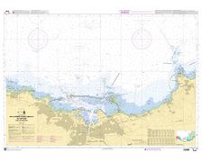 SHOM 7092 Carte à plat La pointe de Nacqueville au Cap Lévi