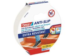 TESA Bande adhésive anti-dérapante transparente 5m x 25mm