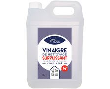 PHEBUS Vinaigre de nettoyage surpuissant à 14° - 5 litres