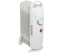 ALPINA Radiateur à bain d'huile - 650 W - 5 éléments